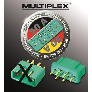 Multiplex MPX M6 Buchse NEU 50A