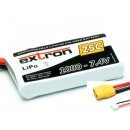 Extron X2 LiPo 2S 7,4V 1000mAh 25C