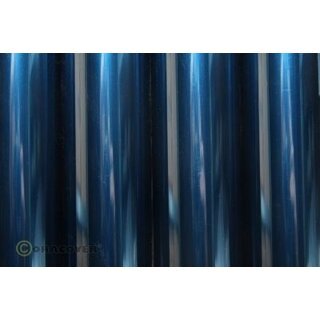 Oracover Bügelfolie Transparent Blau 059