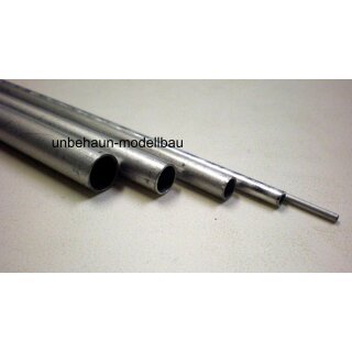 Alu Rohr 1m 2,0 x 1,6 mm