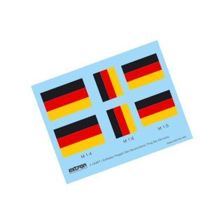 Bundesflagge Deutschland Flaggensatz Aufkleber